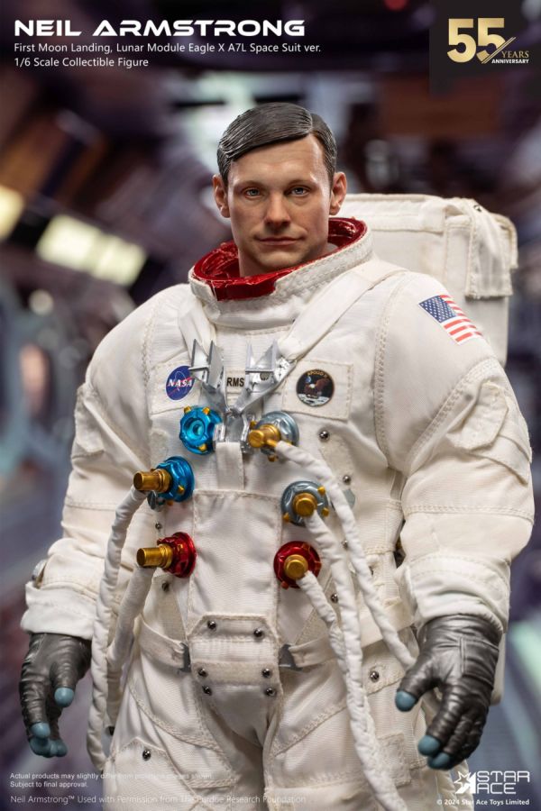 Image Pop Weasel - Image 7 of Apollo 11 - Neil Armstrong 1:6 Scale Collectable Figure - Star Ace Toys - Statue - Image - Pop Weasel