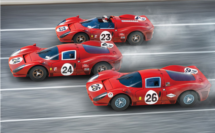 1967 Daytona 24 Triple Pack - Model - Image - Pop Weasel
