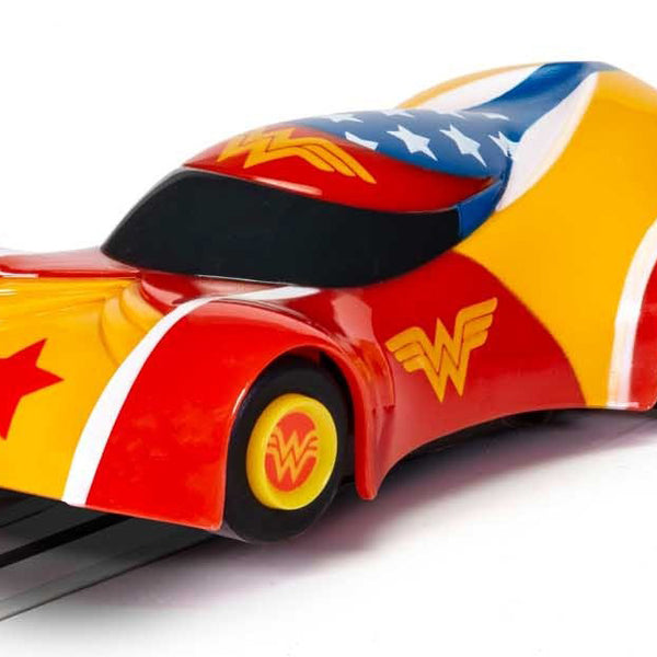 Voiture solo Micro Scalextric G2168 Wonder Woman - Justice League Voiture solo Micro Scalextric G2168 Wonder Woman - Justice League