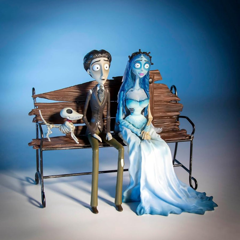 Pop Weasel - Image 3 of Corpse Bride - Victor and Emily on Bench 1:10 Scale Figure Set - SD Toys