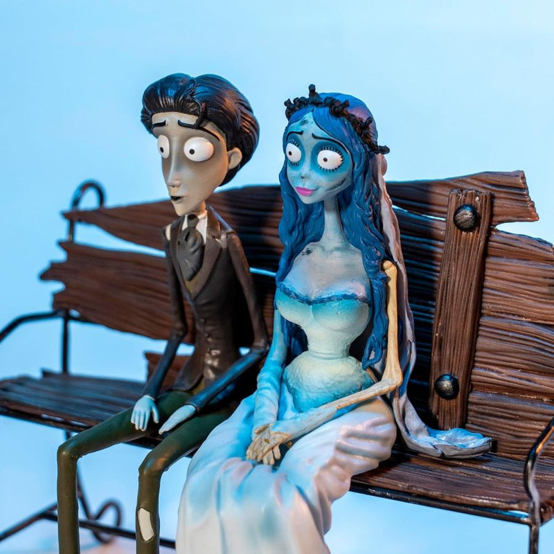Pop Weasel - Image 4 of Corpse Bride - Victor and Emily on Bench 1:10 Scale Figure Set - SD Toys