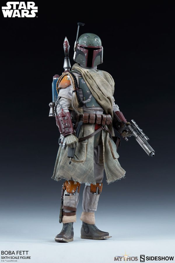 Pop Weasel - Image 2 of Star Wars - Boba Fett Mythos 12" 1:6 Scale Action Figure - Sideshow Collectibles - Statue - Image - Pop Weasel