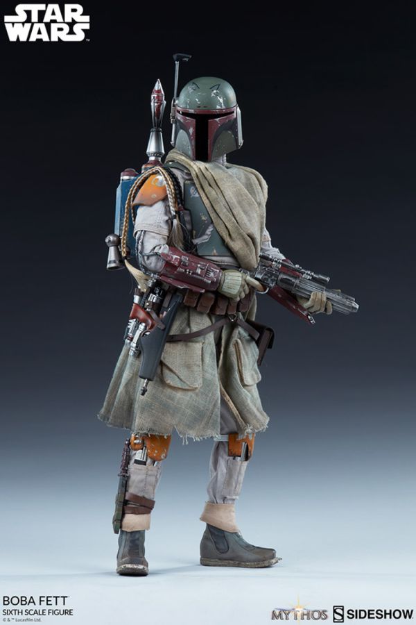 Pop Weasel - Image 3 of Star Wars - Boba Fett Mythos 12" 1:6 Scale Action Figure - Sideshow Collectibles - Statue - Image - Pop Weasel