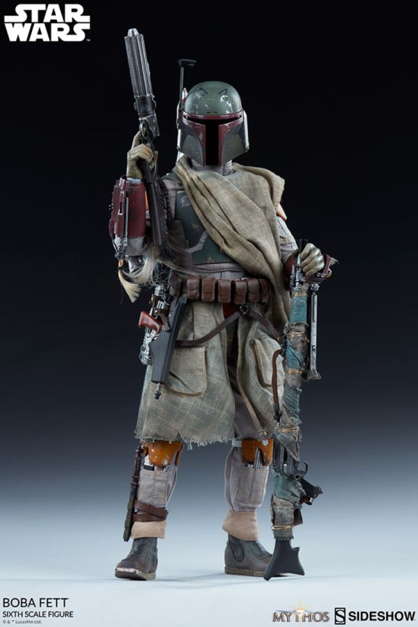 Pop Weasel - Image 4 of Star Wars - Boba Fett Mythos 12" 1:6 Scale Action Figure - Sideshow Collectibles - Statue - Image - Pop Weasel