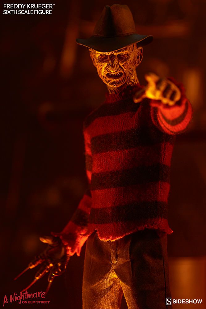 Image Pop Weasel - Image 2 of A Nightmare on Elm Street - Freddy Krueger 12\" 1:6 Scale Action Figure - Sideshow Collectibles - Statue - Image - Pop Weasel