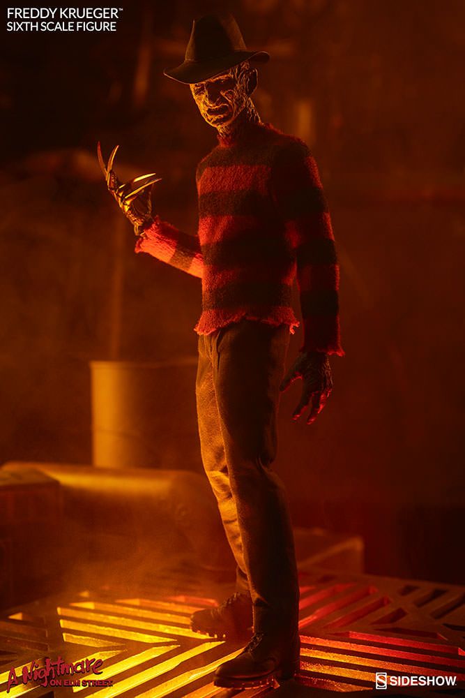 Image Pop Weasel - Image 3 of A Nightmare on Elm Street - Freddy Krueger 12\" 1:6 Scale Action Figure - Sideshow Collectibles - Statue - Image - Pop Weasel