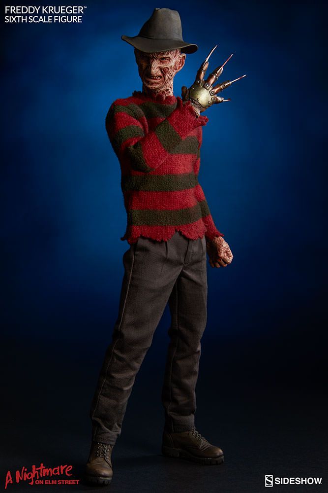 Image Pop Weasel - Image 4 of A Nightmare on Elm Street - Freddy Krueger 12\" 1:6 Scale Action Figure - Sideshow Collectibles - Statue - Image - Pop Weasel