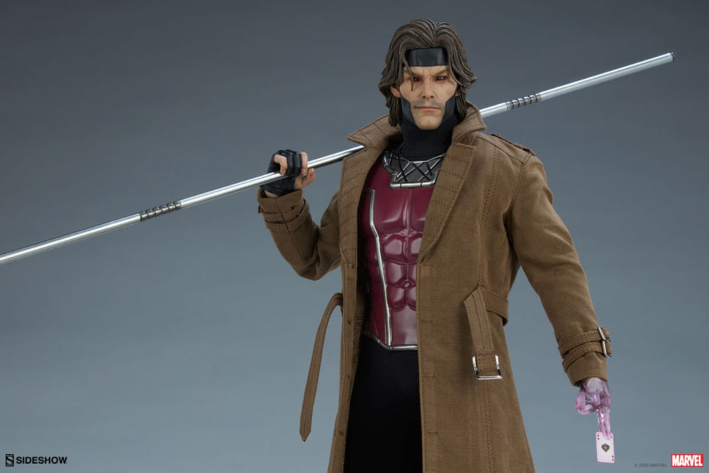 Pop Weasel - Image 4 of Marvel Comics - Gambit 12" Action Figure - Sideshow Collectibles - Action Figure - Image - Pop Weasel