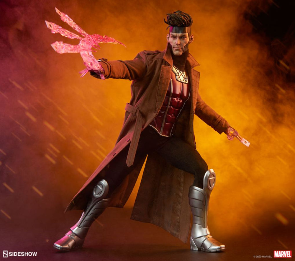 Pop Weasel - Image 8 of Marvel Comics - Gambit 12" Action Figure - Sideshow Collectibles - Action Figure - Image - Pop Weasel