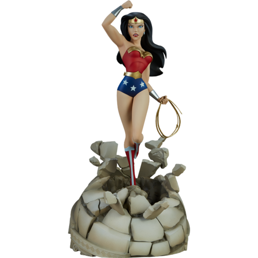 Justice League Animated - Wonder Woman Statue - Sideshow Collectibles - Statue - Image - Pop Weasel