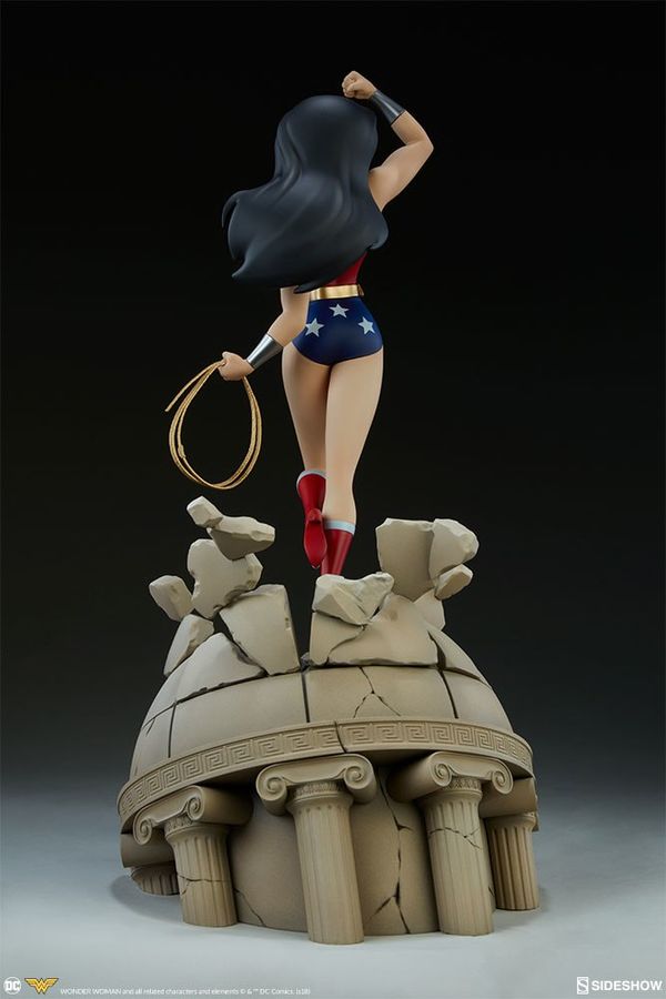 Image Pop Weasel - Image 3 of Justice League Animated - Wonder Woman Statue - Sideshow Collectibles - Statue - Image - Pop Weasel