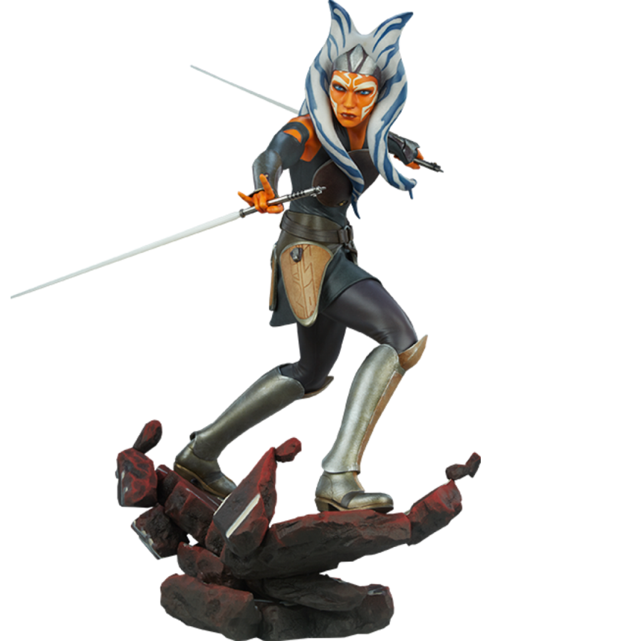 Pop Weasel Image of Star Wars - Ahsoka Tano Premium Format Statue - Sideshow Collectibles - Statue - Image - Pop Weasel