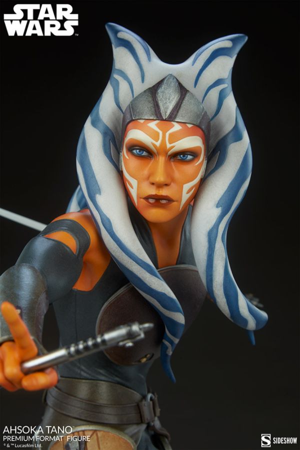 Pop Weasel - Image 9 of Star Wars - Ahsoka Tano Premium Format Statue - Sideshow Collectibles - Statue - Image - Pop Weasel