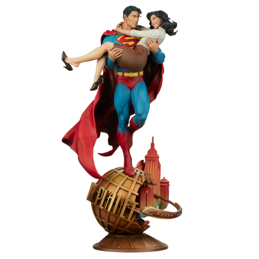 Superman - Superman & Lois Lane Diorama - Sideshow Collectibles