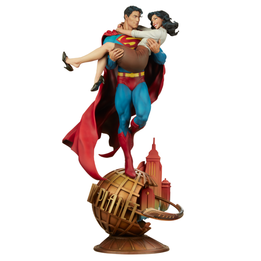 Superman - Superman & Lois Lane Diorama - Sideshow Collectibles - Statue - Image - Pop Weasel