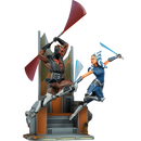 Pop Weasel Image of Star Wars - Ahsoka Tano vs Darth Maul Diorama - Sideshow Collectibles