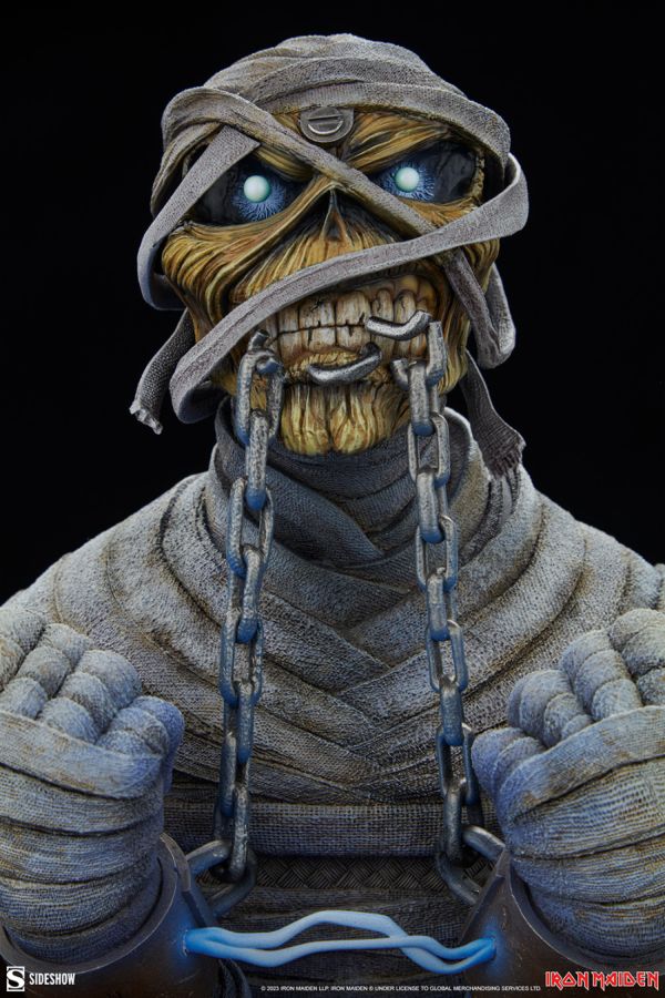 Pop Weasel - Image 6 of Iron Maiden - Powerslave Eddie Bust - Sideshow Collectibles - Statue - Image - Pop Weasel