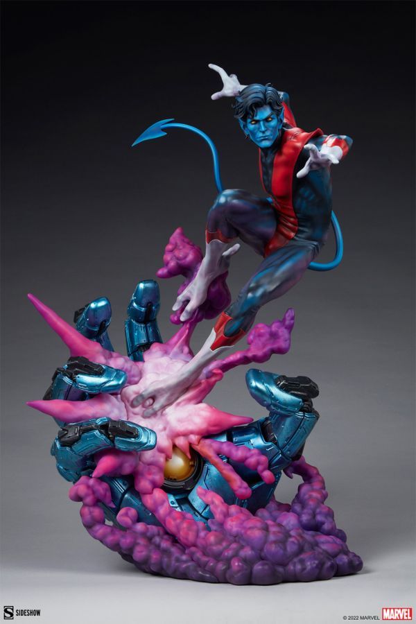 Pop Weasel - Image 2 of Marvel Comics - Nightcrawler Premium Format Statue - Sideshow Collectibles - Statue - Image - Pop Weasel