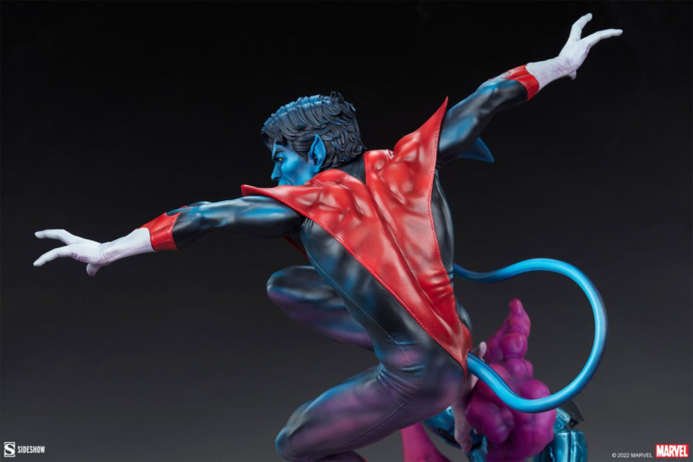 Pop Weasel - Image 9 of Marvel Comics - Nightcrawler Premium Format Statue - Sideshow Collectibles - Statue - Image - Pop Weasel