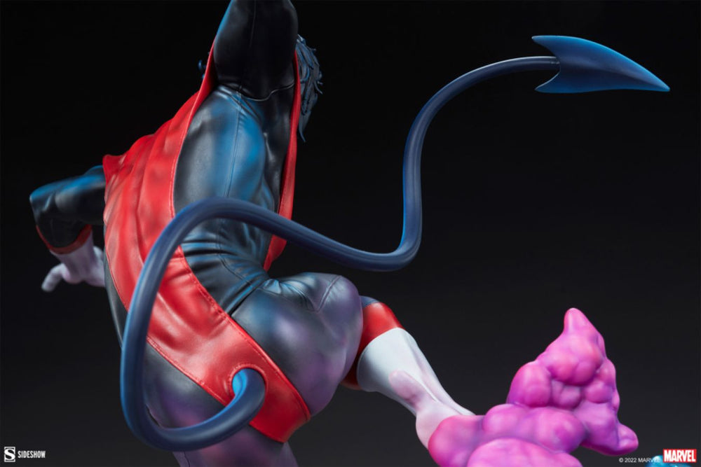 Pop Weasel - Image 10 of Marvel Comics - Nightcrawler Premium Format Statue - Sideshow Collectibles - Statue - Image - Pop Weasel