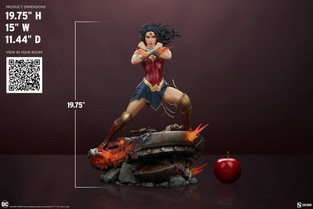 Pop Weasel - Image 11 of Wonder Woman - Saving The Day Premium Format Statue - Sideshow Collectibles - Statue - Image - Pop Weasel