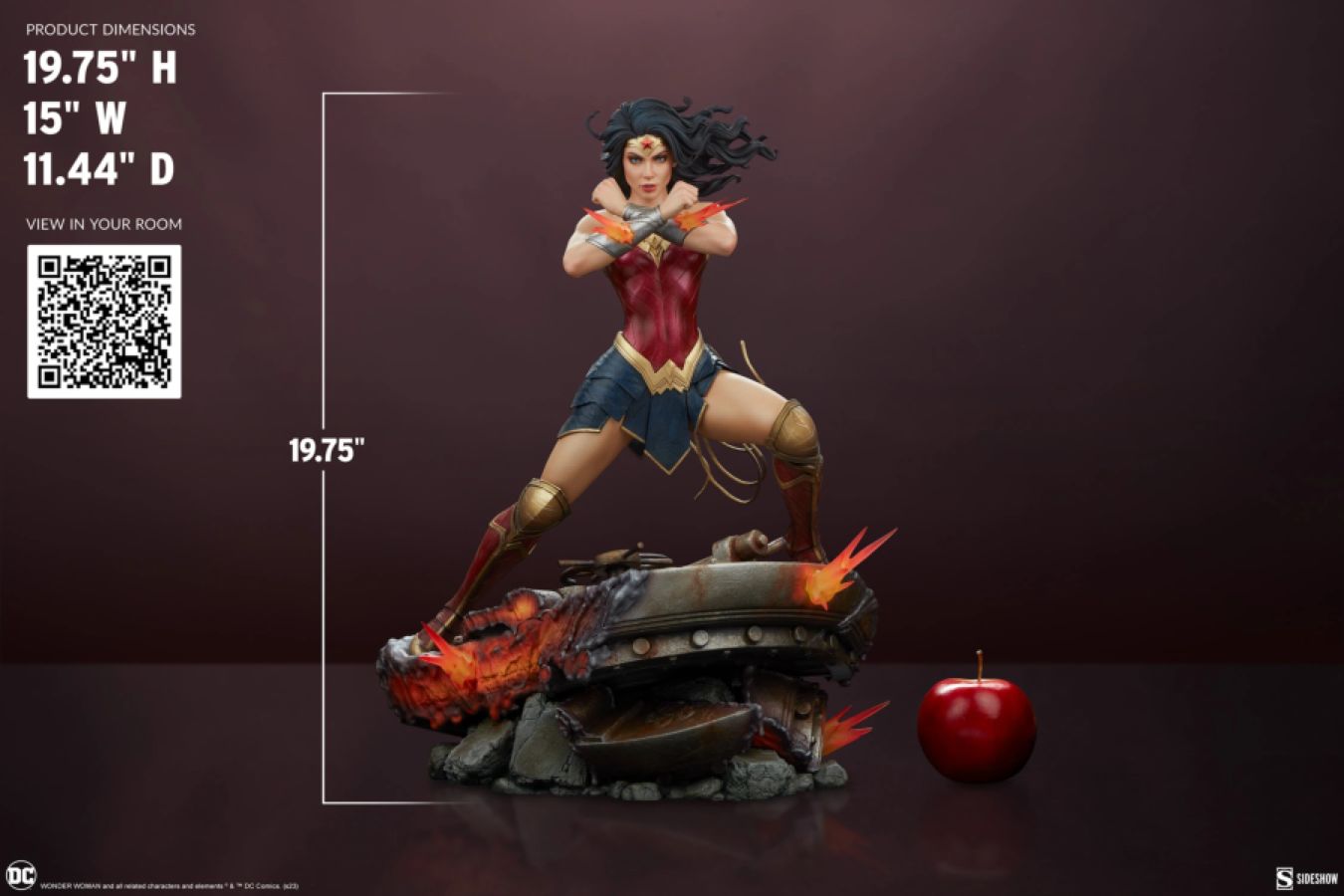 Pop Weasel - Image 11 of Wonder Woman - Saving The Day Premium Format Statue - Sideshow Collectibles