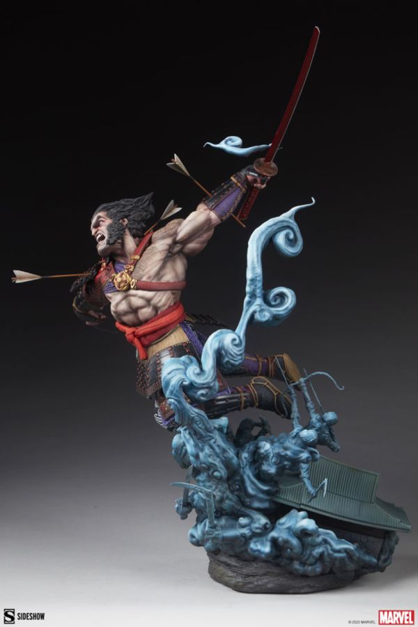 Pop Weasel - Image 2 of Marvel Comics - Wolverine: Ronin Premium Format Figure - Sideshow Collectibles - Statue - Image - Pop Weasel