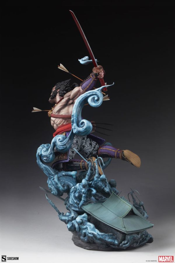 Pop Weasel - Image 3 of Marvel Comics - Wolverine: Ronin Premium Format Figure - Sideshow Collectibles - Statue - Image - Pop Weasel