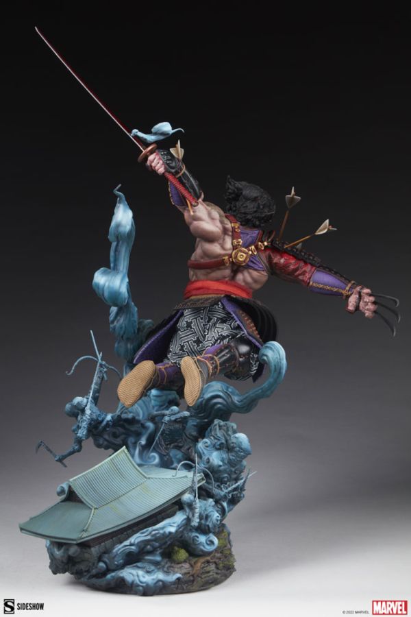 Pop Weasel - Image 4 of Marvel Comics - Wolverine: Ronin Premium Format Figure - Sideshow Collectibles - Statue - Image - Pop Weasel