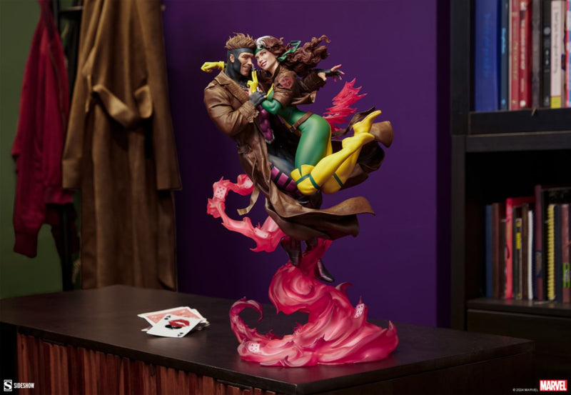 Pop Weasel - Image 2 of X-Men - Rogue & Gambit 18.5" Statue - Sideshow Collectibles
