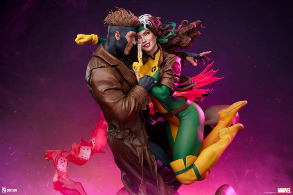 Pop Weasel - Image 3 of X-Men - Rogue & Gambit 18.5" Statue - Sideshow Collectibles - Statue - Image - Pop Weasel