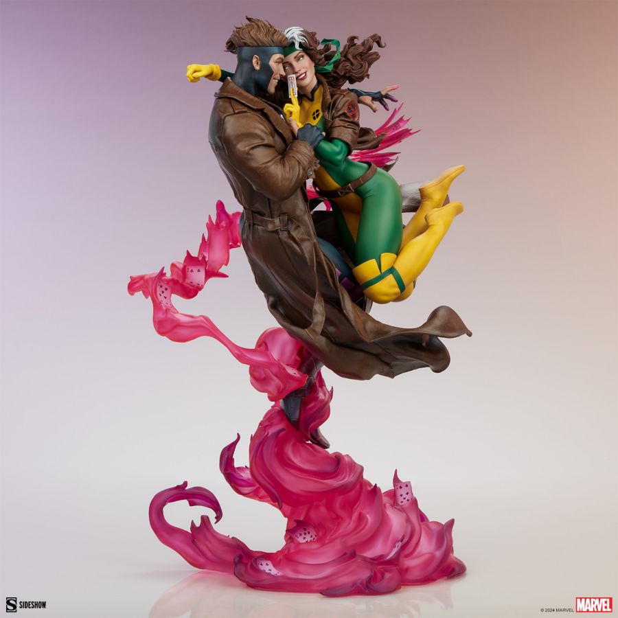 Pop Weasel - Image 9 of X-Men - Rogue & Gambit 18.5" Statue - Sideshow Collectibles - Statue - Image - Pop Weasel