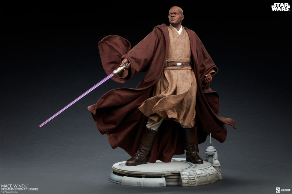 Image Pop Weasel - Image 4 of Star Wars: Ep3 - Mace Windu Premium Format Statue - Sideshow Collectables - Statue - Image - Pop Weasel