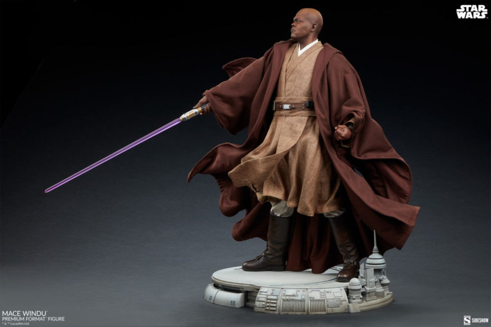 Image Pop Weasel - Image 5 of Star Wars: Ep3 - Mace Windu Premium Format Statue - Sideshow Collectables - Statue - Image - Pop Weasel