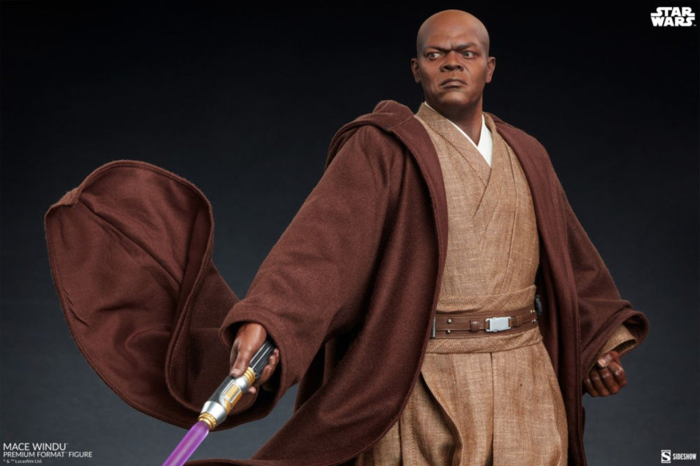 Image Pop Weasel - Image 7 of Star Wars: Ep3 - Mace Windu Premium Format Statue - Sideshow Collectables - Statue - Image - Pop Weasel