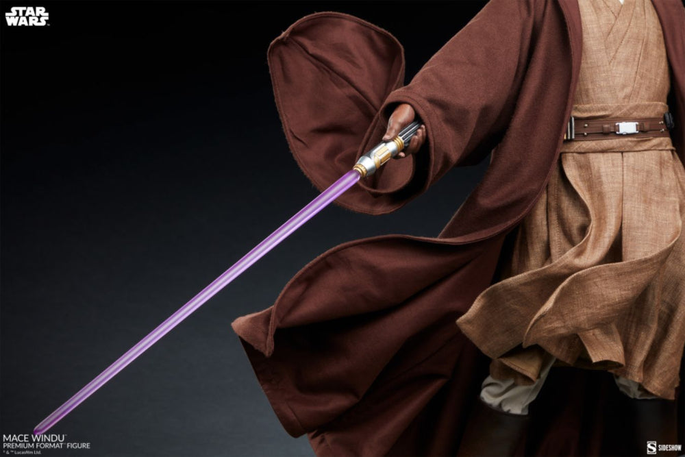 Image Pop Weasel - Image 9 of Star Wars: Ep3 - Mace Windu Premium Format Statue - Sideshow Collectables - Statue - Image - Pop Weasel