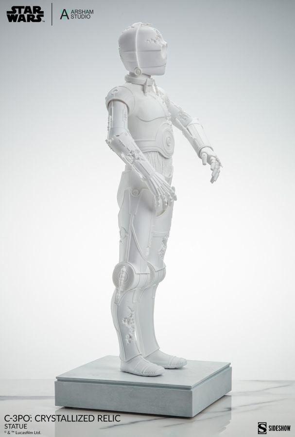 Pop Weasel - Image 5 of Star Wars - C-3PO Crystallized Relic Statue - Sideshow Collectibles