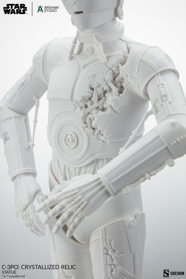 Pop Weasel - Image 9 of Star Wars - C-3PO Crystallized Relic Statue - Sideshow Collectibles - Statue - Image - Pop Weasel