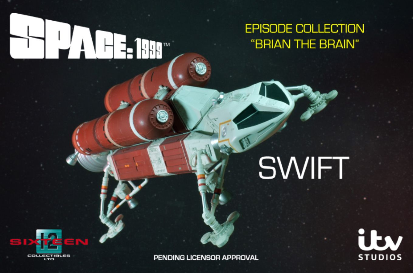 Pop Weasel - Image 4 of Space: 1999 - SWIFT Spaceship with Launch Platform Diecast - Sixteen 12