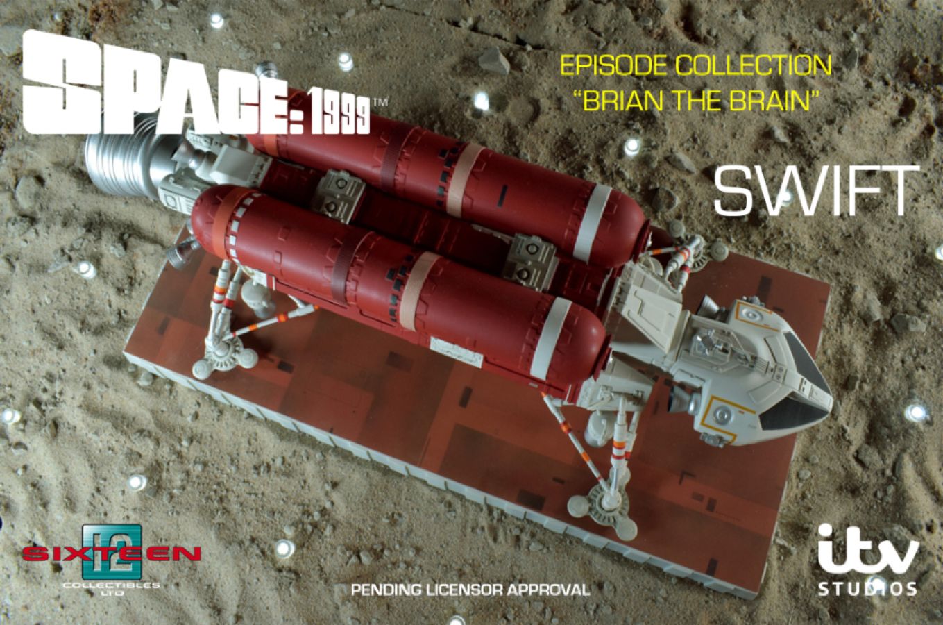 Pop Weasel - Image 8 of Space: 1999 - SWIFT Spaceship with Launch Platform Diecast - Sixteen 12