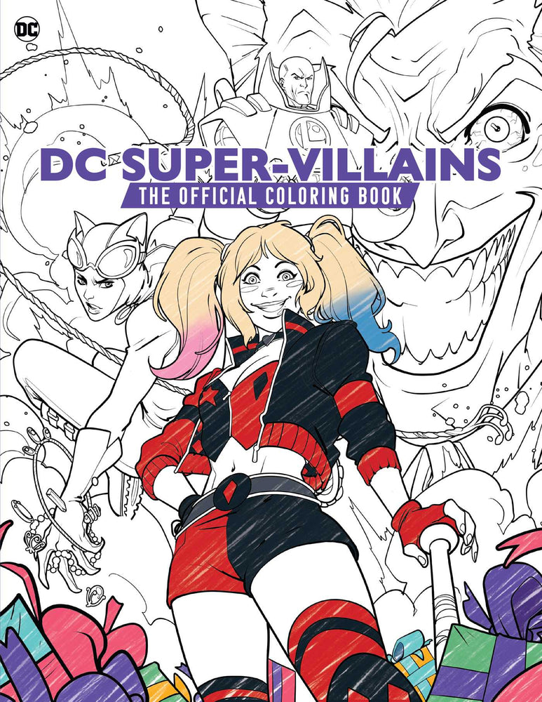 Pop Weasel Image of DC Super-Villains: The Official Coloring Book - Colouring Book - Image - Pop Weasel