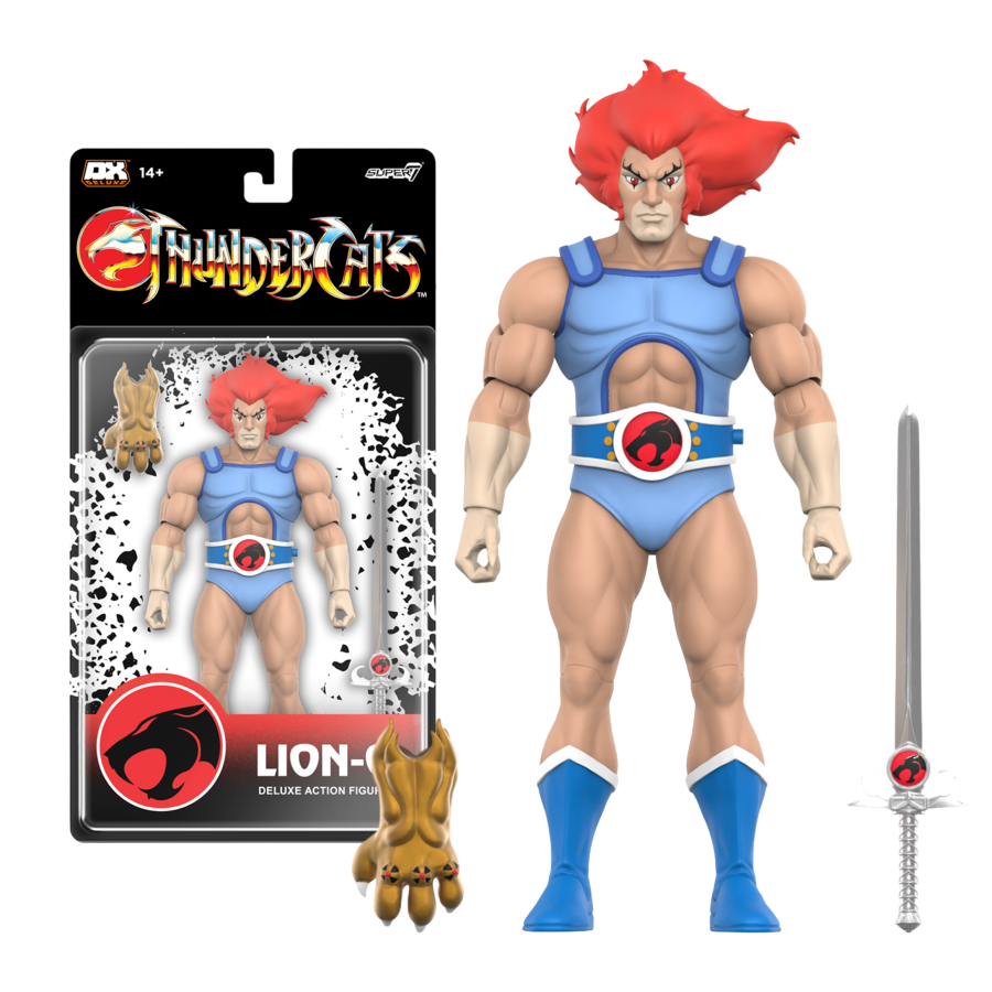 Thundercats - Lion-O Deluxe Figure - Super7 - Action Figure - Image - Pop Weasel