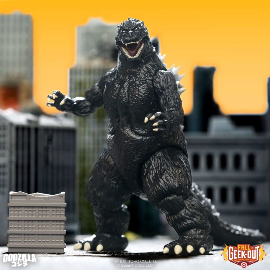 Image Pop Weasel - Image 2 of Godzilla - Godzilla (1989) Super Kaiju Wave 01 Figure - Super 7 - Action Figure - Image - Pop Weasel