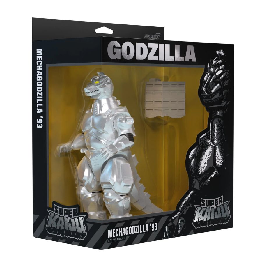 Image Pop Weasel - Image 6 of Godzilla - Mechagodzilla 11 (1993) Super Kaiju Figure - Super 7 - Action Figure - Image - Pop Weasel