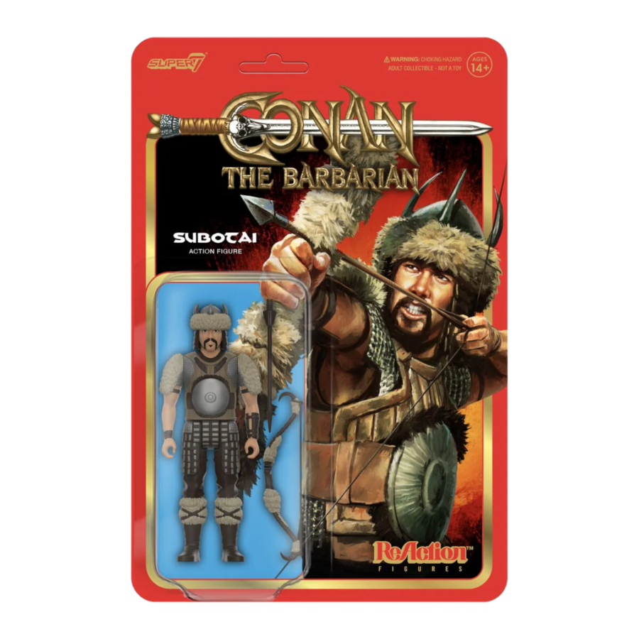 Conan the Barbarian - Subotai Reaction 3.75 Figure - Super7 - Action Figure - Image - Pop Weasel