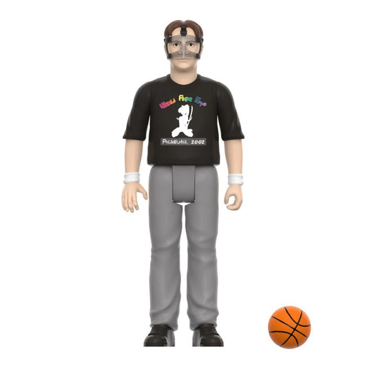 Image Pop Weasel - Image 2 of The Office - Dwight (Basketball) Reaction 3.75 Figure - Super7