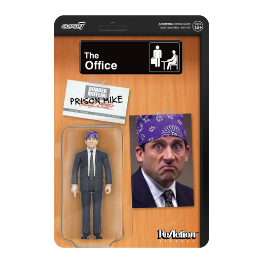 The Office - Prison Michael Reaction 3.75 Figure - Super7