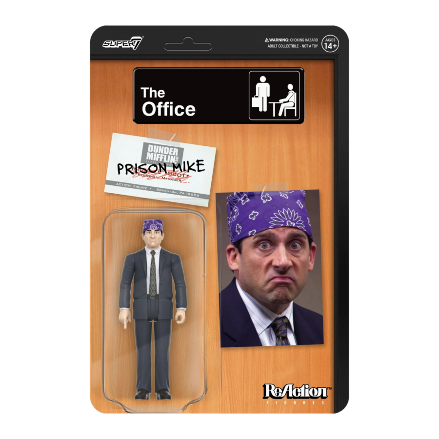 The Office - Prison Michael Reaction 3.75 Figure - Super7 - Action Figure - Image - Pop Weasel