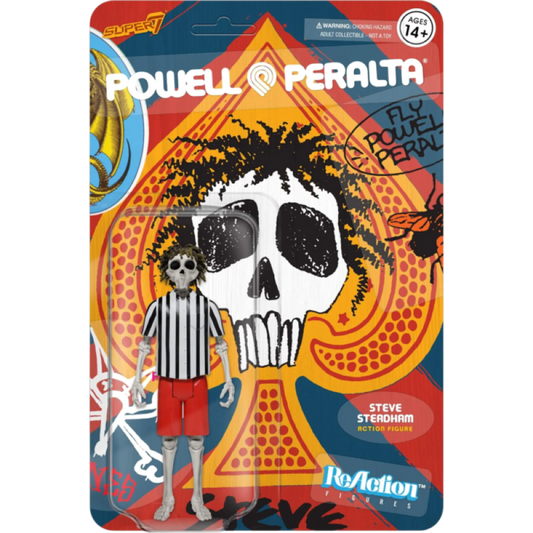 Powell Peralta - Steve Steadham ReAction 3.75" Figure - Super7