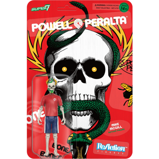 Powell Peralta - Mike McGill ReAction 3.75" Figure - Super7